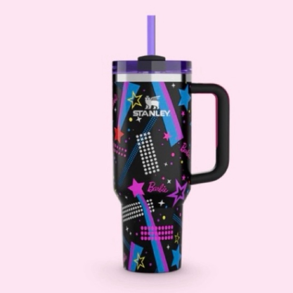 Stanley x Barbie Rockers Barbie 40oz Quencher Limited Edition. Ready to ship.